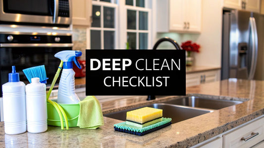 Your Ultimate Kitchen Deep Clean Checklist for 2025