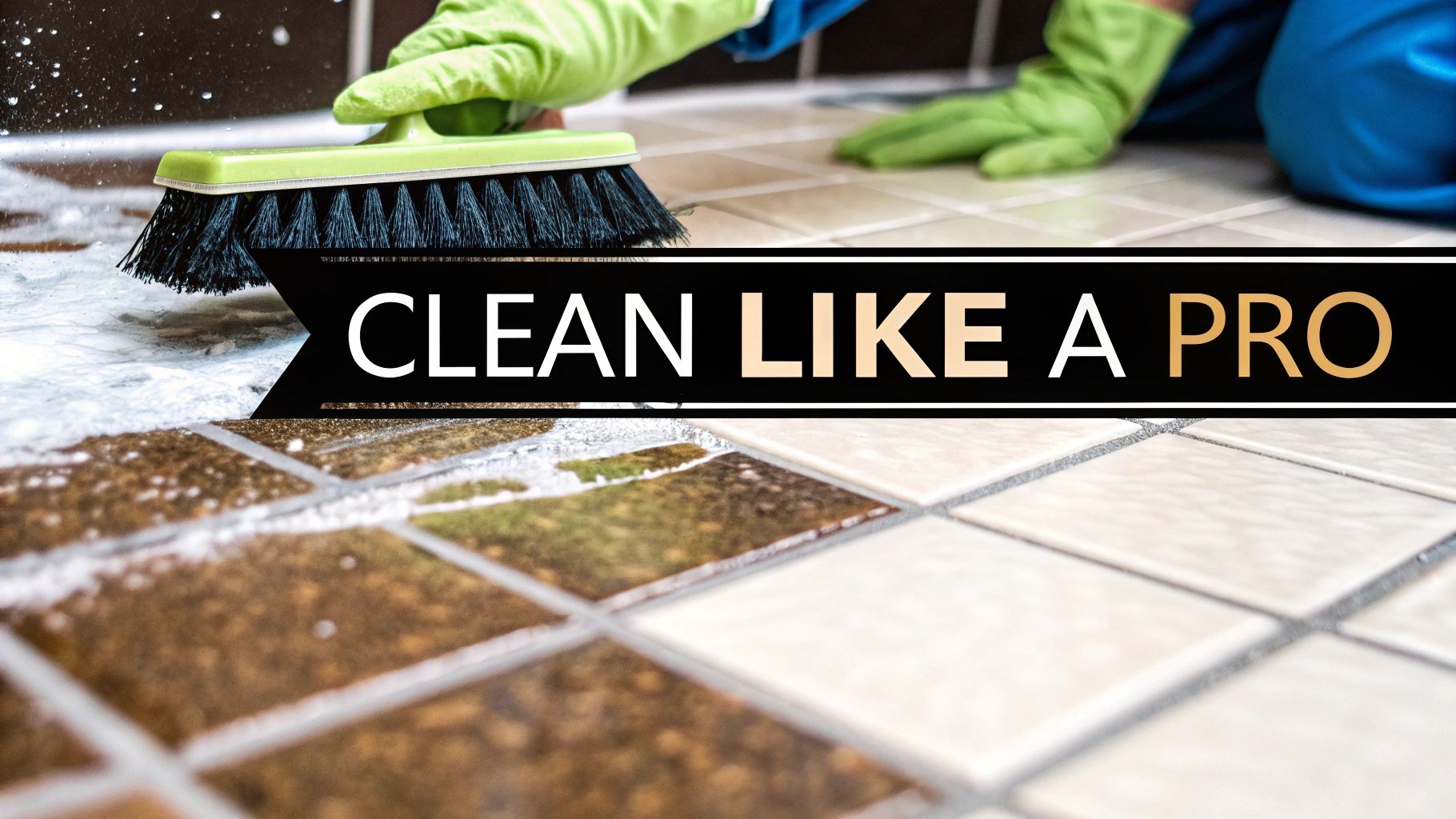 How to Clean a Tile Shower Floor Like a Pro – Custom Maids