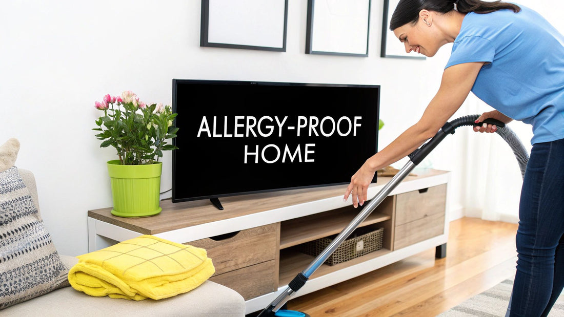 A Guide to Cleaning for Allergies at Home