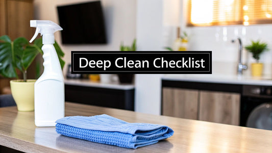 Your Ultimate Deep Cleaning Checklist Printable for 2025