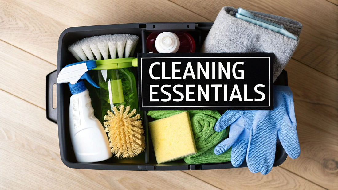 Essential Basic Cleaning Supplies Checklist for 2025