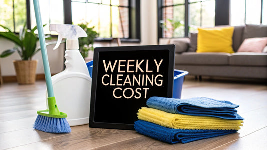 Your Guide to Weekly Cleaning Service Cost