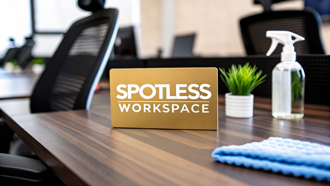 Top Office Cleaning Solutions for a Spotless Workspace