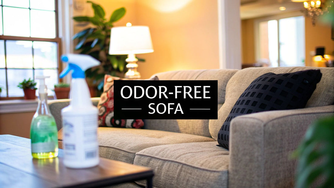 How to Remove Dog Odor From Sofa for Good