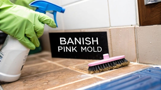 How to Get Rid of Pink Mold for Good
