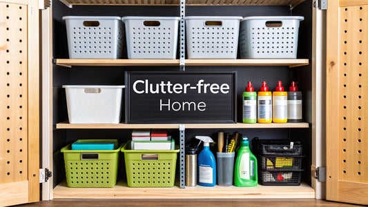 How to Organize Cleaning Supplies for a Clutter-Free Home