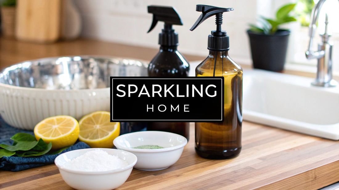 Top 7 Homemade Cleaning Product Recipes for a Sparkling Home