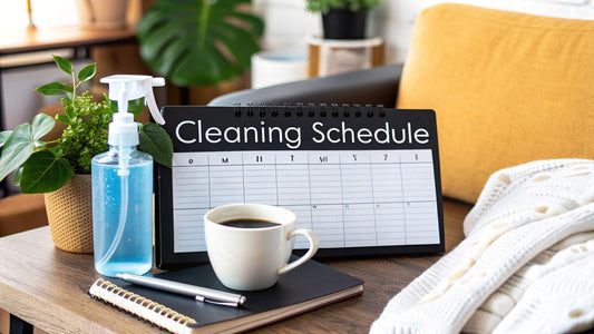 Master Your House Cleaning Schedule for Effortless Home Care