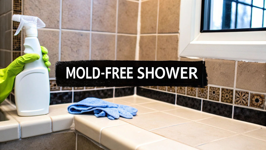 How to Get Black Mold Out of Shower: Easy Removal Tips
