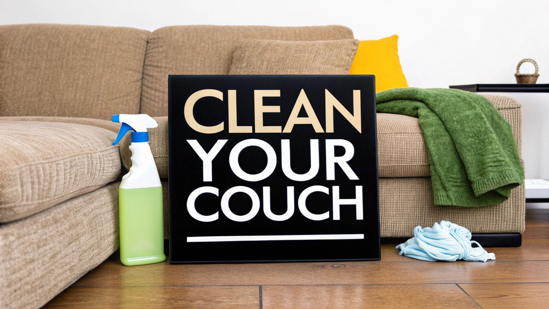 How to Clean Fabric Couches Like a Pro