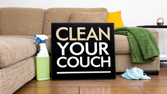 How to Clean Fabric Couches Like a Pro