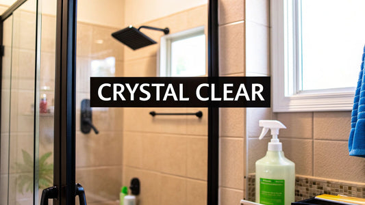 How to Keep Glass Shower Doors Clean: Easy Tips & Tricks