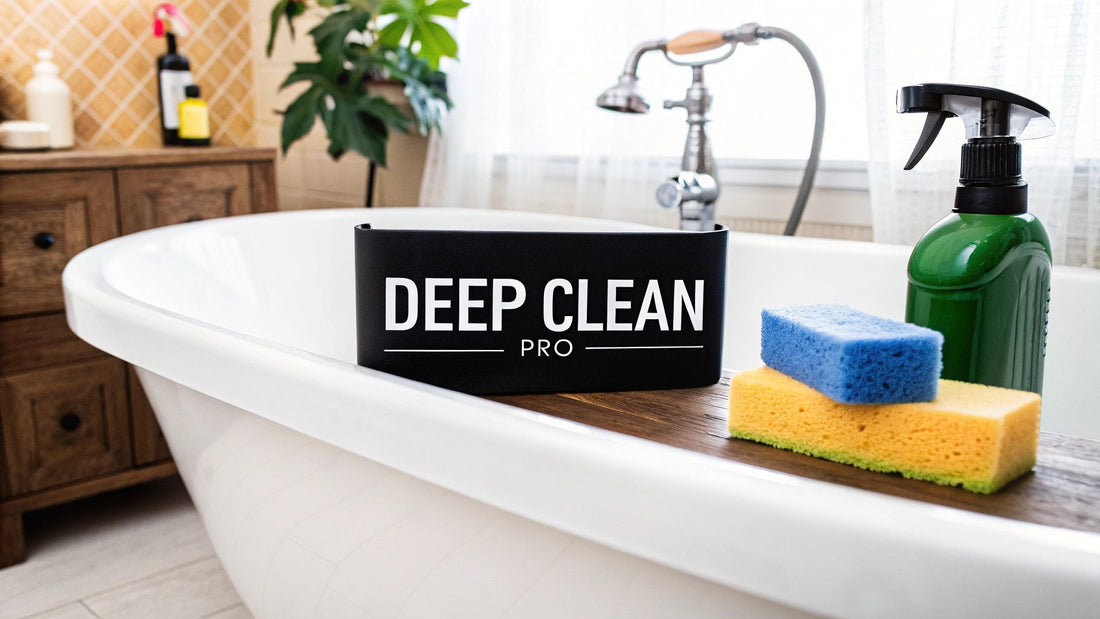 How to Deep Clean a Bathtub Like a Pro