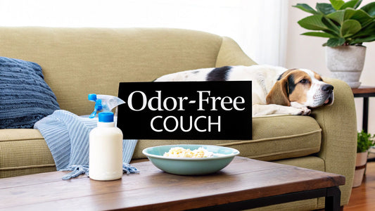How to Remove Dog Odor from Couch: Easy Tips That Work