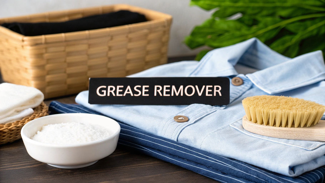 Effective Grease Remover from Clothes: Tips & Tricks