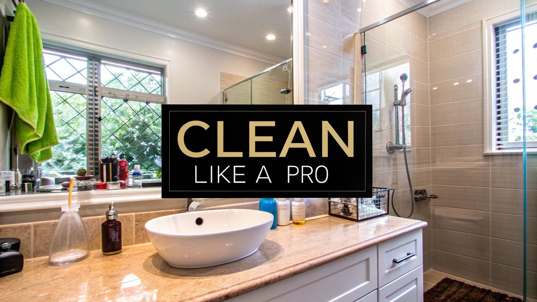 How to Clean a Bathroom Like a Pro